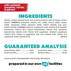 Beneful IncrediBites Small Breed Wet Dog Food Loaf with Real Beef ingredients