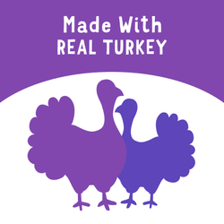 Made with real turkey