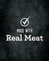 Made with real meat