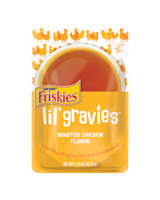 Friskies Lil' Gravies Roasted Chicken Flavor Gravy Wet Cat Food Complement & Topper 