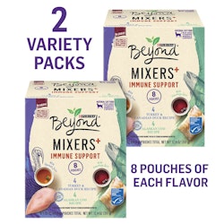 2 variety packs for Beyond Mixers+ Complete & Balanced Immune Support for Cats Variety Pack