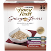 Purina Fancy Feast Gravy Lovers Poultry and Beef Gourmet Wet Cat Food Variety Pack – 36 Count