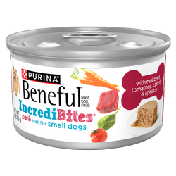 beneful incredibites wet pate beef dog food