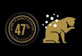 An illustration of a cat next to the claim “shown to reduce allergens by an average of 47%” 