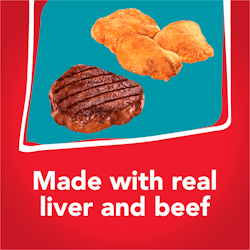 Made with real liver and beef