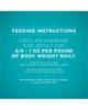 feeding guidelines