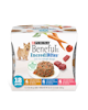Paquete variado de 12 unidades de alimento húmedo para perros pequeños Beneful IncrediBites