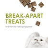 Break apart treats for enhanced treating engagement