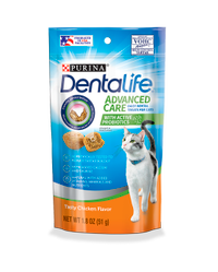 Purina Dentalife Adult Tasty Chicken Flavor Cat Dental Treats Purina Dentalife Adult Tasty Chicken Flavor Cat Dental Treats