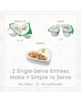 Single serve, no leftovers cat food