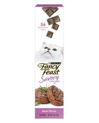 Fancy Feast Savory Cravings Beef Cat Food Treat