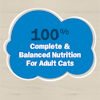 100 pct complete and balanced nutrition for adult cats