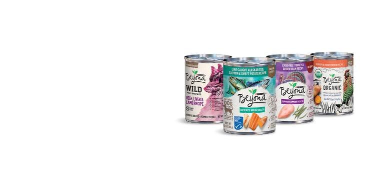 Productos alimenticios naturales para perros de Beyond