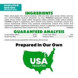 Beneful Freshly Prepared Meals Wet Dog Food Variety 6 Pack ingredients 2