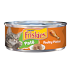 Alimento húmedo para gatos Friskies paté de carne de aves