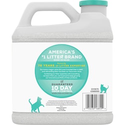 Tidy Cats Clumping Free and Clear jug back