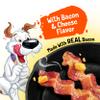 con sabor a tocino y queso