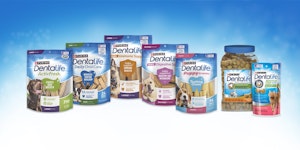 DentaLife dog and cat treats, chews and supplements packages