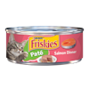 Alimento húmedo para gatos Friskies paté sabor a cena de salmón