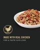 made with real chicken
