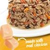 made with real chicken