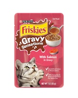 Friskies Gravy Sensations With Salmon in Gravy Wet Cat Food