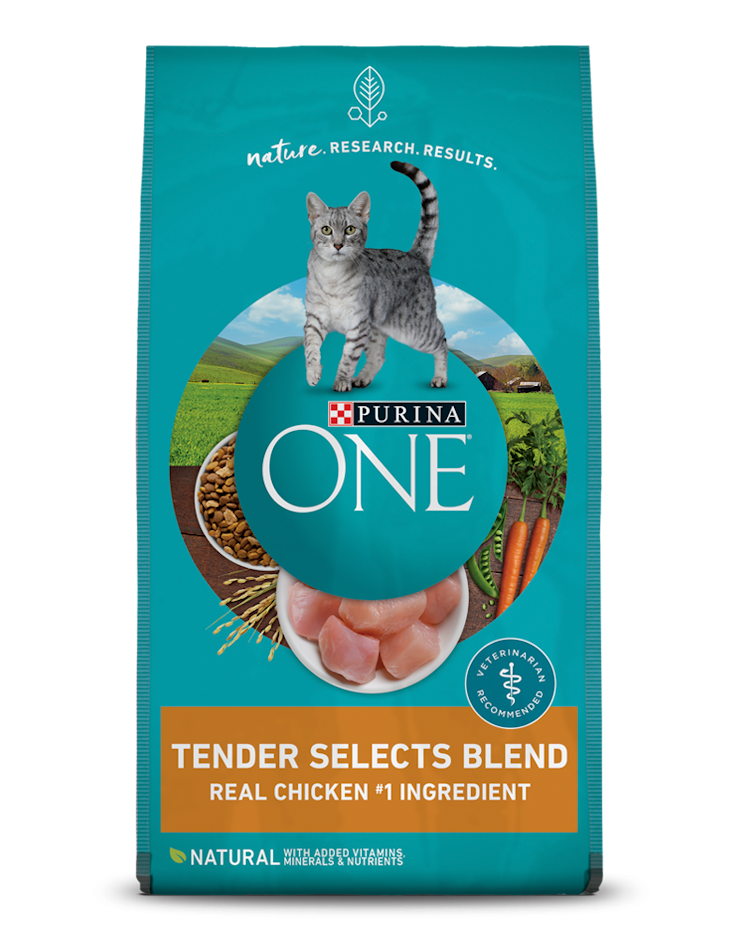 Purina ONE Tender Selects Blend With Real Chicken Dry Cat Food