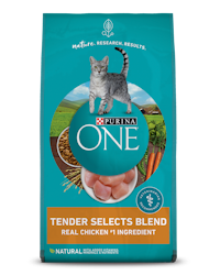 purina one tender selects blend real chicken #1 ingredient