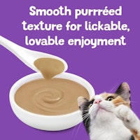 smooth pureed texture for lickable enjoyment