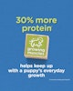 Treinta por ciento más de proteínas