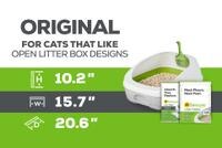 Breeze original system for cats that like open litter box designs