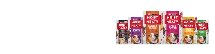Moist & Meaty Dog Food Packshots