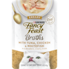 Purina Fancy Feast Broths Wet Cat Food Broth Complement Creamy With Tuna, Chicken and Whitefish