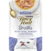 Purina Fancy Feast Broths Wet Cat Food Broth Complement Classic With Tuna, Shrimp & Whitefish