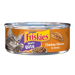 Friskies Meaty Bits Chicken Dinner In Gravy Wet Cat Food