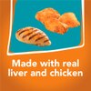 Elaborado con carne real de pollo e hígado