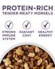 protein rich tender meaty morsels