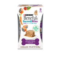 beneful incredibites wet pate salmon dog food package front