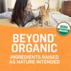 beyond organic ingredients raised as nature intended