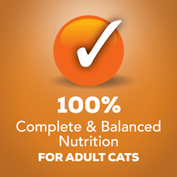 Una nutrición 100 % completa y equilibrada para gatos adultos