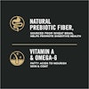 natural prebiotic fiber, vitamin a and omega-6