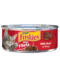 Friskies Prime Filets With Beef in Gravy Adult Wet Cat Food
