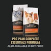 Fórmulas Pro Plan Complete Essentials, también disponible en forma de alimento seco