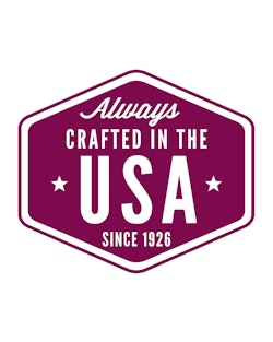Always crafted in the usa since 1926
