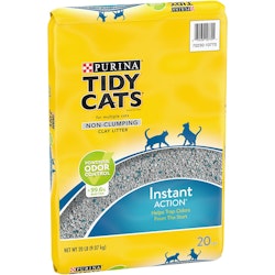 Tidy Cats Non-Clumping Instant Action litter package front