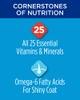 los pilares de la nutrición, las 25 vitaminas y minerales esenciales, ácidos grasos omega 6 para un pelaje brillante