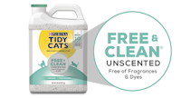 Free and clean unscented free of fragrances and dyes