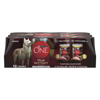 True-Instinct-Tender-Cuts-in-Gravy-with-Turkey-and-Venison-and-Chicken-and-Duck-Wet-Dog-Food-12-count-variety-pack