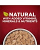 natural with added vitamins, minerals and nutrients