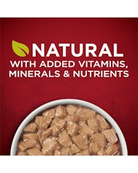natural with added vitamins, minerals and nutrients